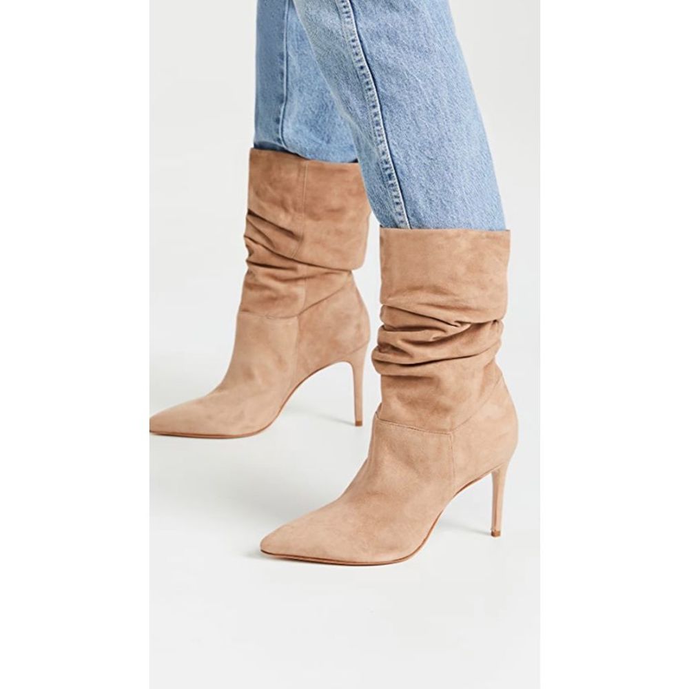 Schutz Ashlee Suede Slouchy Bootie